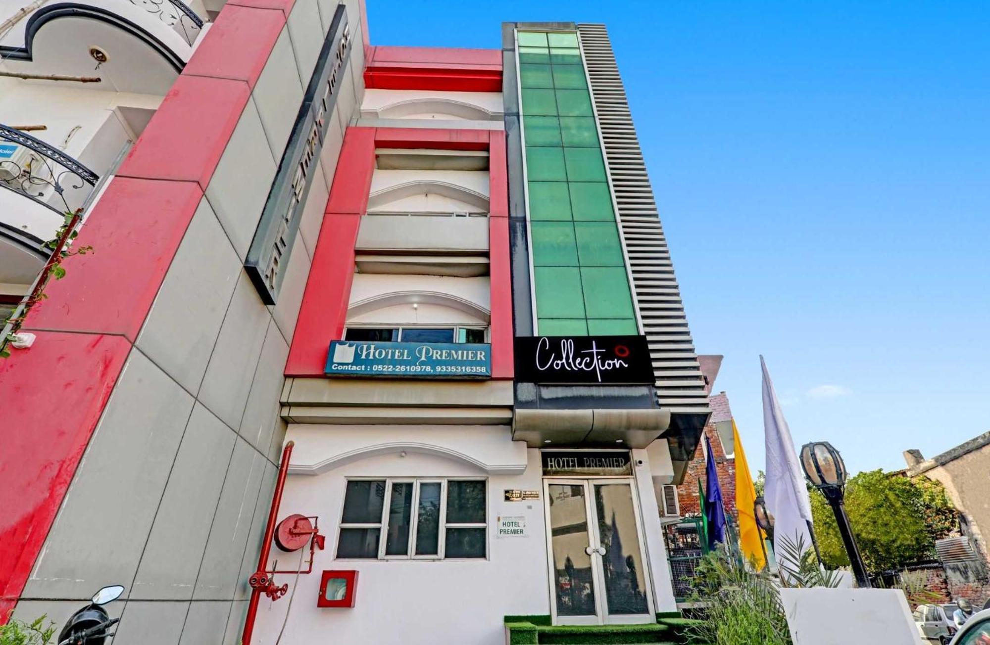 Collection O 90957 Hotel Premier Lucknow Exterior foto